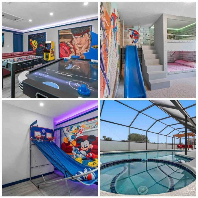 13 Mins From Disney Arcade, Private Pool, & Themed Rooms Orlando Extérieur photo