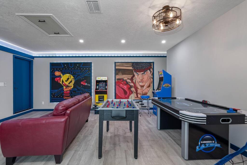 13 Mins From Disney Arcade, Private Pool, & Themed Rooms Orlando Extérieur photo