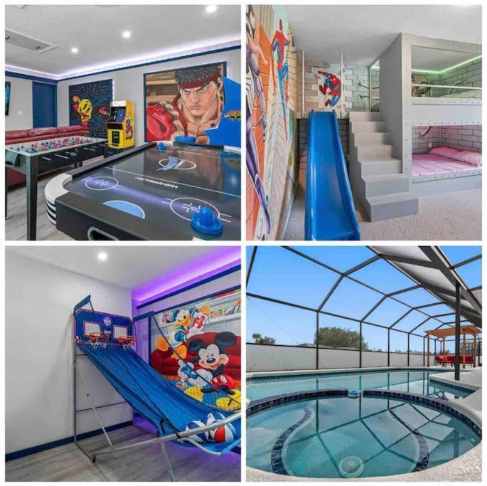13 Mins From Disney Arcade, Private Pool, & Themed Rooms Orlando Extérieur photo